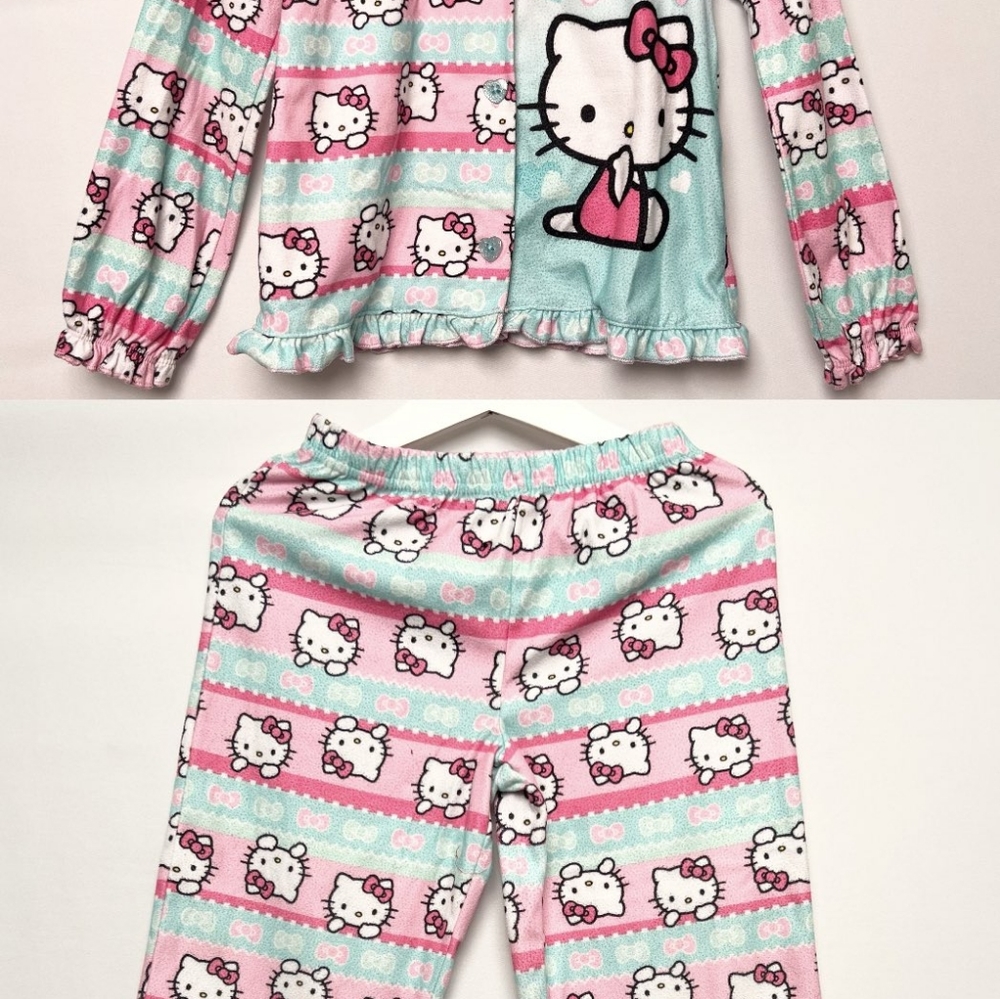 Hello Kitty 4T little girl pyjamas set top & pant